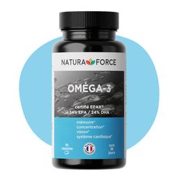 Huile de poisson Oméga 3 - 90 capsules