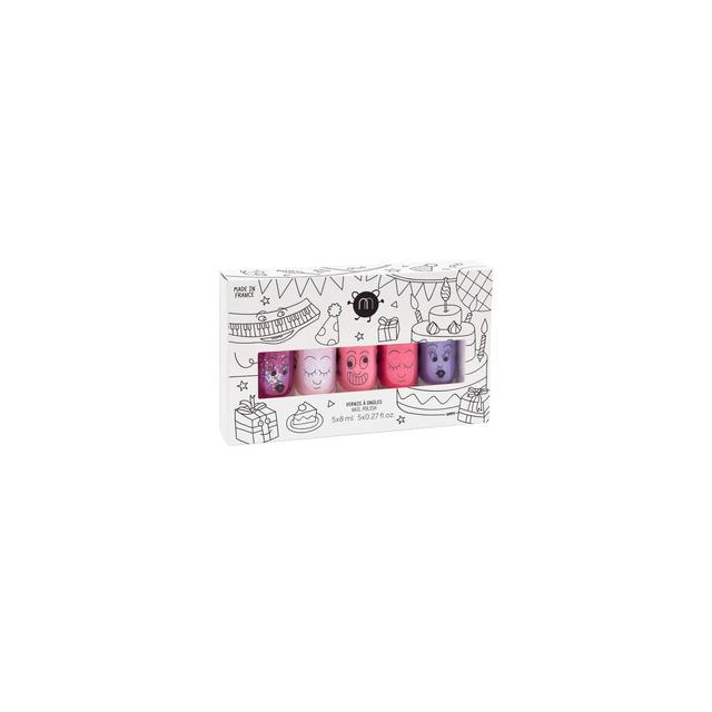 Coffret 5 vernis roses - Party, Coffret enfant Nailmatic