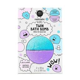 Duo boule de bain effervescente - Bleu et Violet