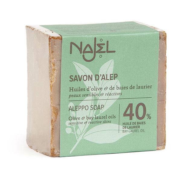 Savon d'Alep 40% huile de baies de laurier 185g