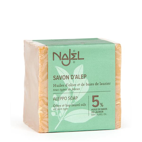 Savon d'Alep 5% d'huile de baies de Laurier