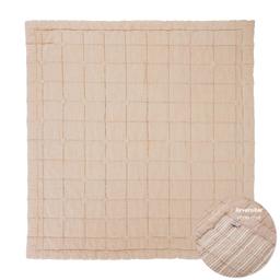 Couverture enfant coton lavé réversible ANNA TERRACOTTA M