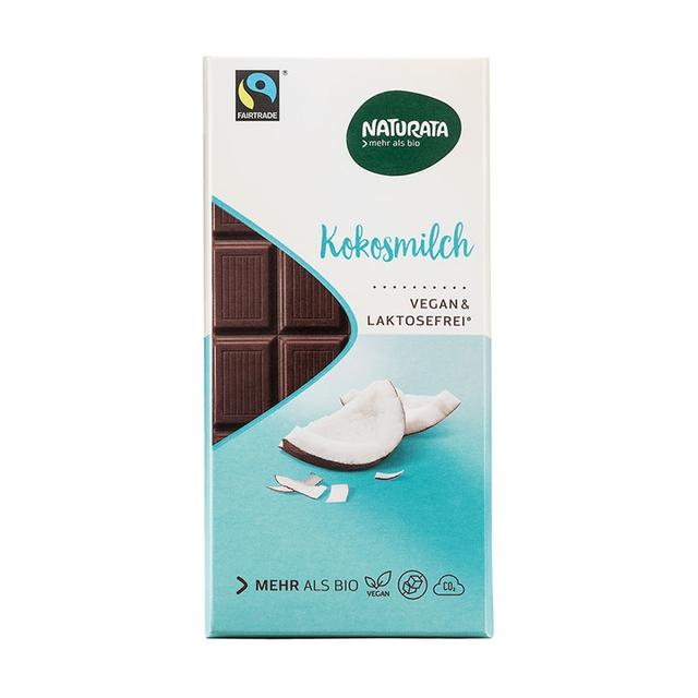 Chocolat végétalien à la noix de coco 100 g