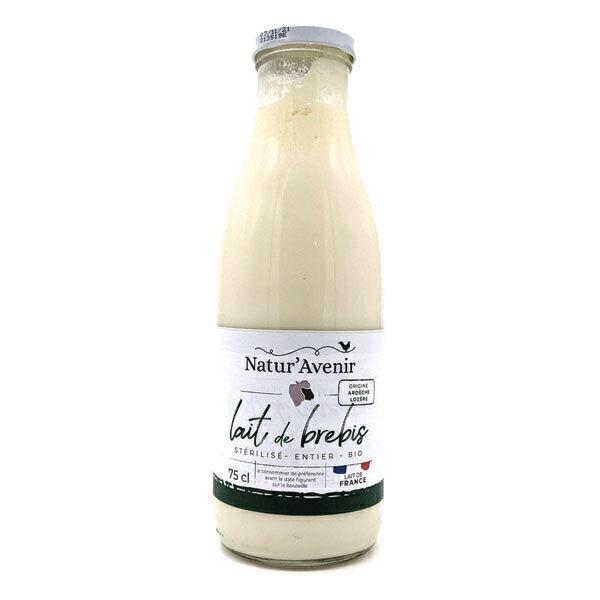 Lait de brebis stérilisé entier 75cl