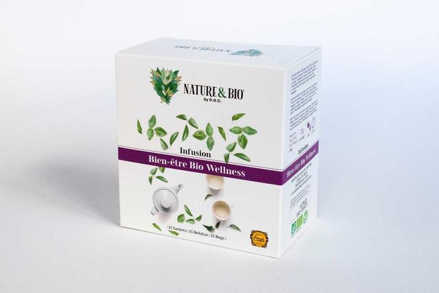 INFx15 Infusion Bien Etre Wellness Bio Nature&Bio By DGC