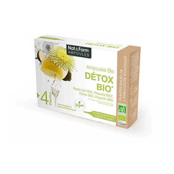 Détox Bio x 20 ampoules de 10mL