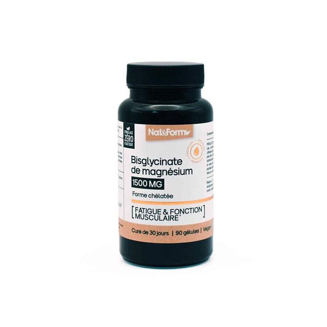 Bisglycinate de magnésium 90 gélules