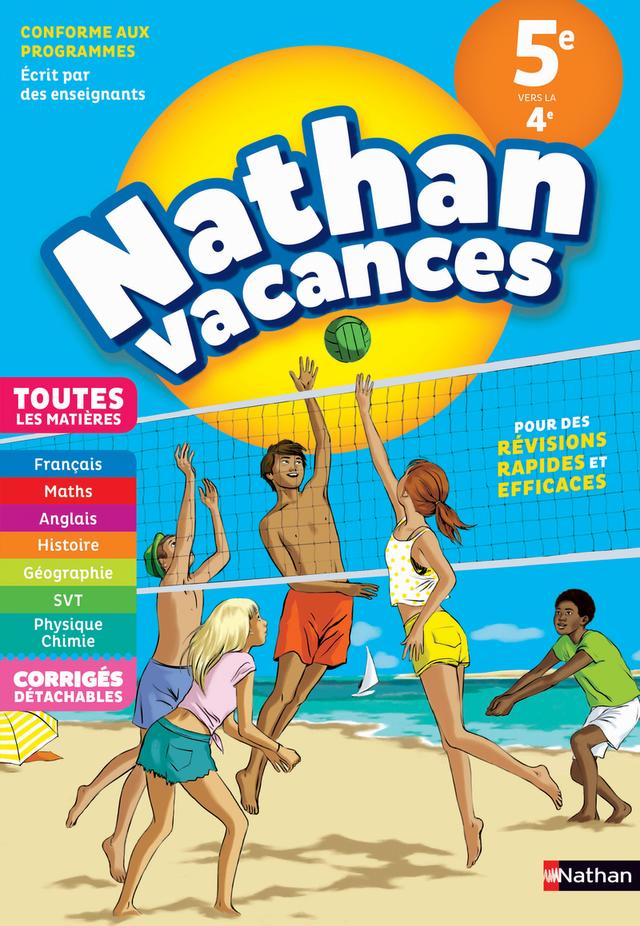 Livre  Cahier de Vacances Collège Tout en un 5ème/4ème - Bernard