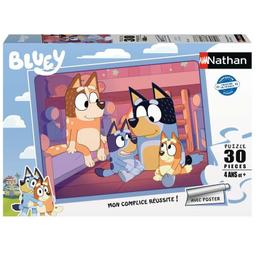 Puzzle 30 pcs L'heure de dormir, Bluey - Nathan