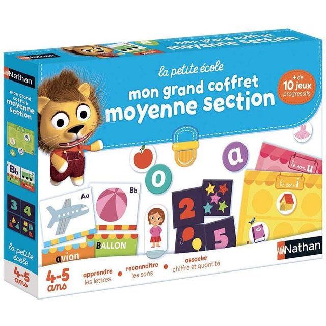 La petite école Mon grand coffret Moyenne section - Nathan