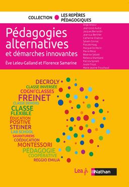 Livre  Pédagogies alternatives et démarches innovantes - Leleu-G