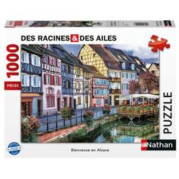 Puzzle Bienvenue en Alsace 1000 pcs