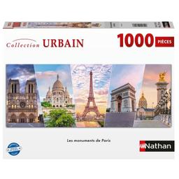 Puzzle Les monuments de Paris 1000 pcs