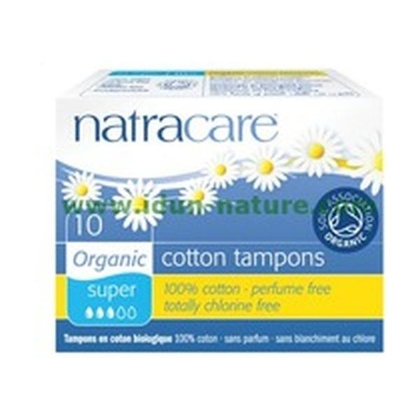 Tampons super sans applicateur x20 Natracare