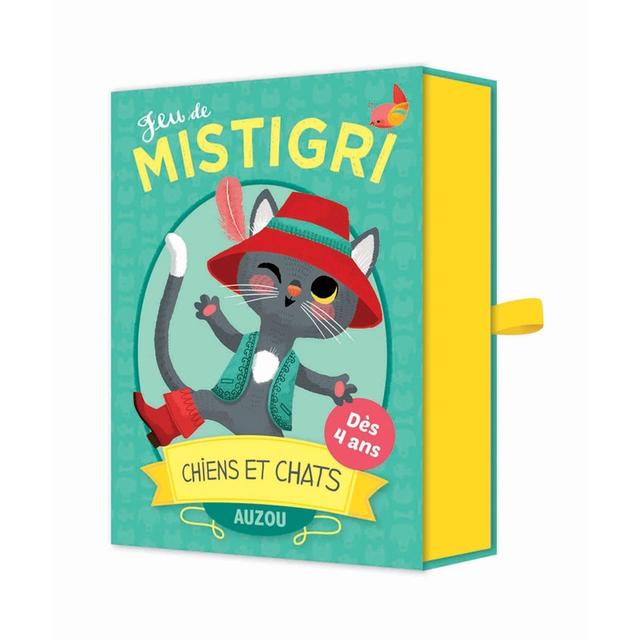 Jeu de Mistigri - Chiens et chats - AUZOU