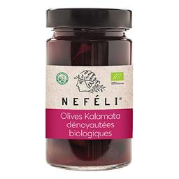 Olives noires Kalamata dénoyautées 300g