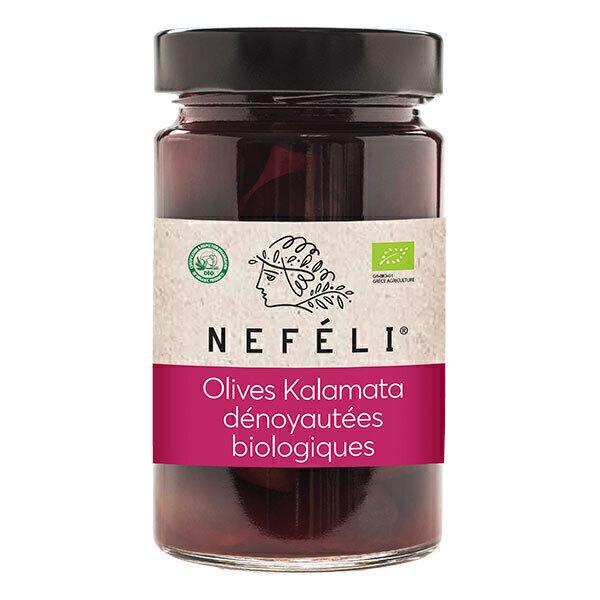 Olives noires Kalamata dénoyautées 300g