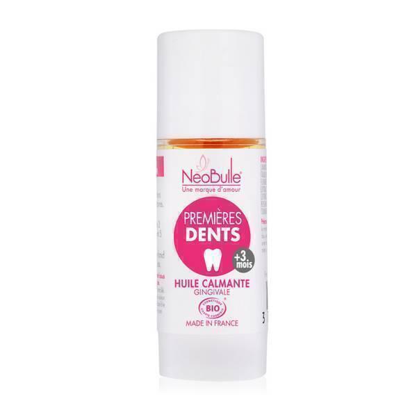 Huile calmante gingivale Premieres dents - Compte-gouttes 9ml