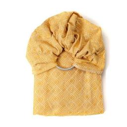 Sling bébé tissé, écharpe sans nœud, Nomade Ocre