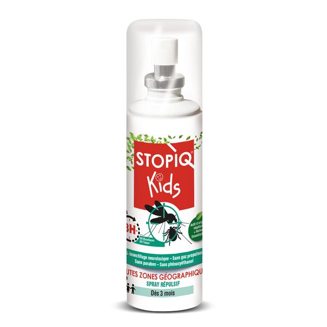 STOPIQ Kids - Spray répulsif insectes - Dès 3 mois - 75ml