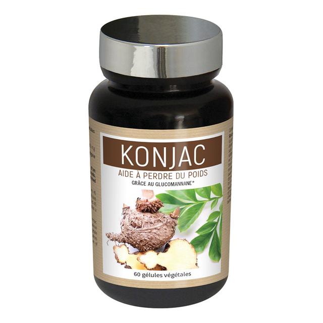 Konjac - Réduit l'appétit - Perte de poids - 60 gélules