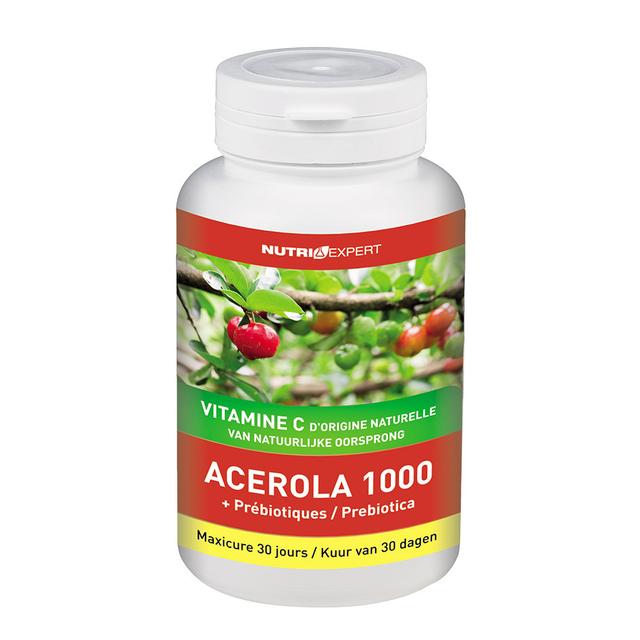 Acérola 1000 Vitamine C d'origine naturelle - Immunité -Cure 30j