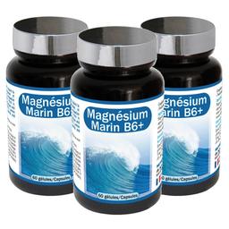 Magnésium Marin B6+ Stress et fatigue 3x60 gélules