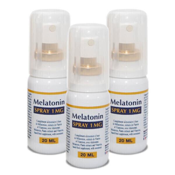 3 X Melatonin Spray 1mg