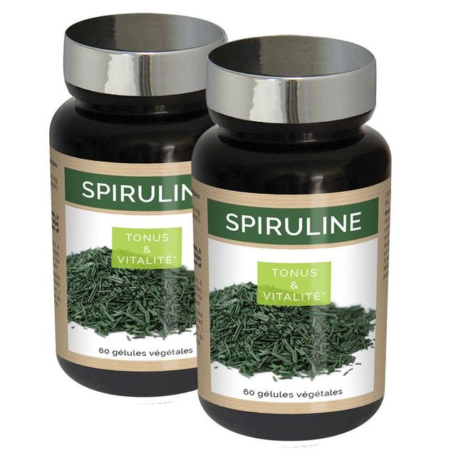 Spiruline  Anti-fatigue, tonus & vitalité - 2x60 gélules