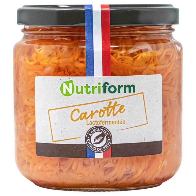 Carottes lacto-fermentées 275g