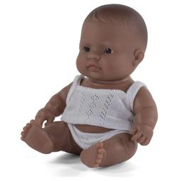 Poupée bébé petit garçon, 21cm, Latino-américain