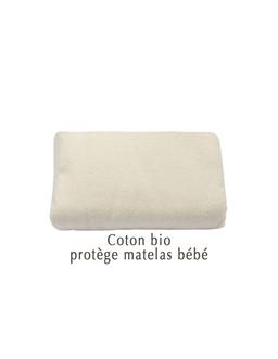 Protège matelas bébé en coton bio - Aquanatura