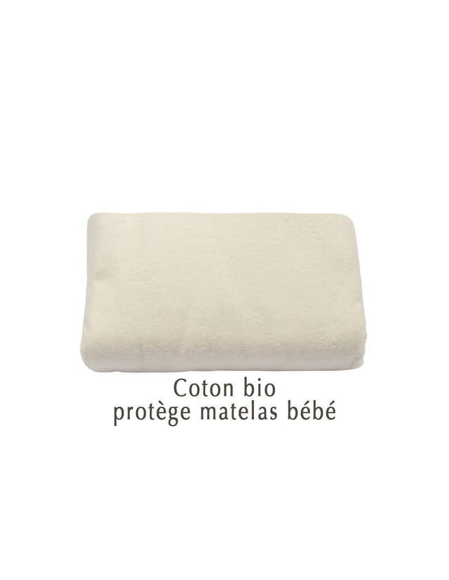 Protège matelas bébé en coton bio - Aquanatura