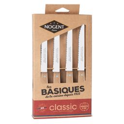 Coffret Classic Hêtre 4 couteaux steack