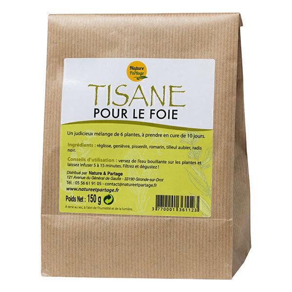 Tisane dépurative pour le foie 6 plantes 150g