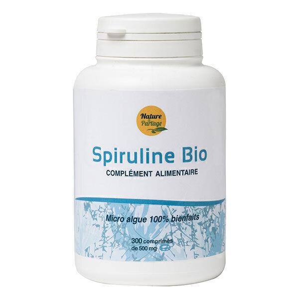 Spiruline contrôlée Ecocert 300cp/500mg