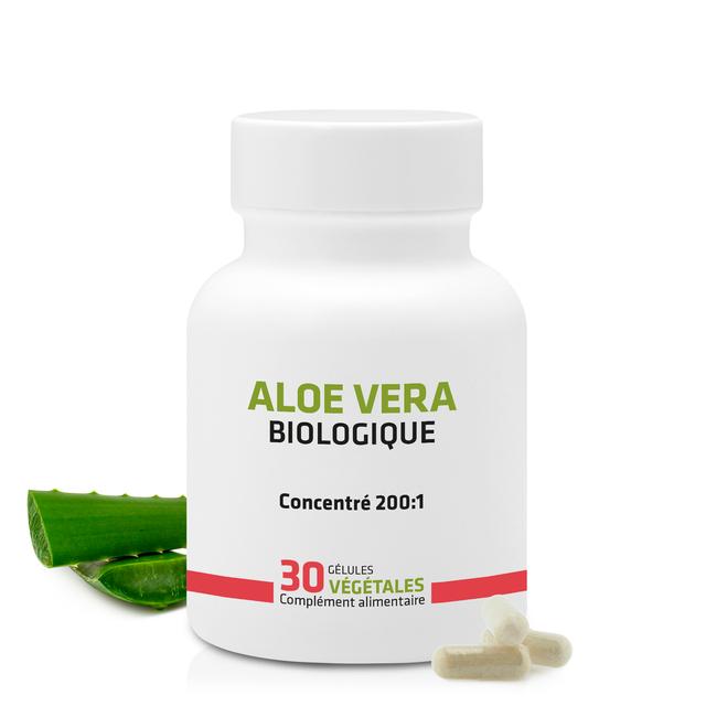 Aloé Vera Bio * 250 mg / 30 gélules * concentrée 200:1