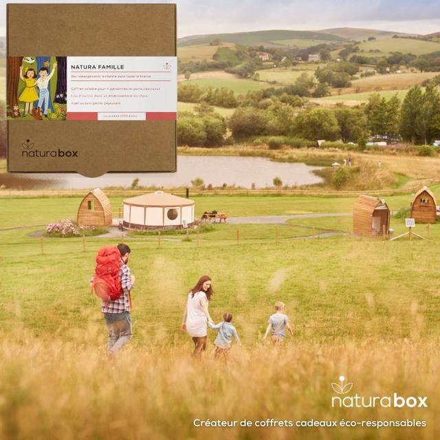 Coffret cadeau séjours éco-responsables : Natura Famille