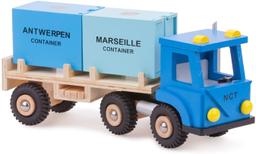 Camion avec 2 containers