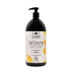 Gel douche Orange sans sulfate 1 litre