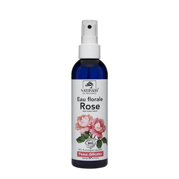 Eau florale de rose de Damas Bio 200 ml