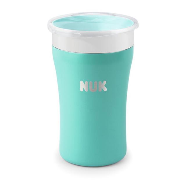 Tasse d'apprentissage isotherme turquoise 230ml en inox