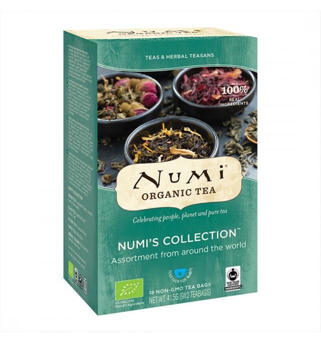 Assortiment de 9 Thés Bio & Équitables - 18 sachets - Numi tea