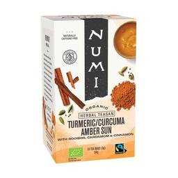 Infusion Curcuma Sol Ámbar bio commerce équitable 18 sachets