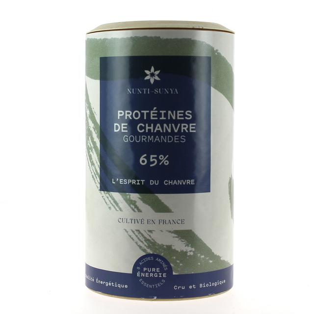 Poudre de Protéine de Chanvre France 65% - 200 gr - Nunti Sunya