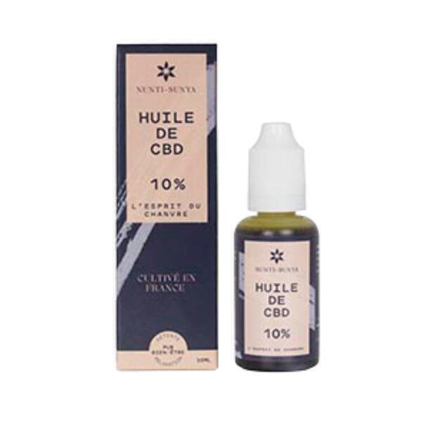 Huile de CBD - extrait 10% - 30 ml - Nunti Sunya