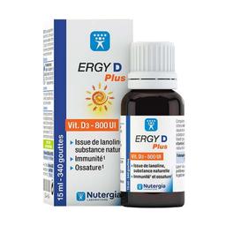 Ergy D plus vitamine D3 15 ml