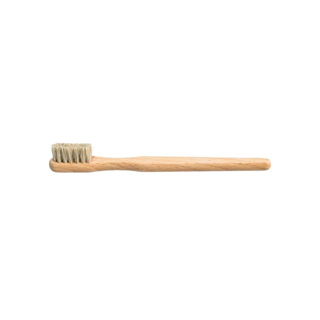 Brosse à dents enfant bois de hêtre poils naturels très souples