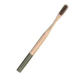 Brosse à dents ronde en bambou naturel