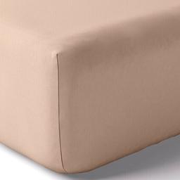 ORGANIC ROSE POUDRE DRAP HOUSSE BONNET 30CM 140X190CM